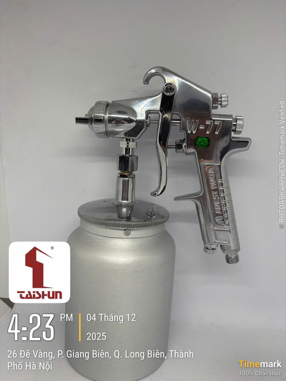 Súng phun sơn lớn dòng W77 (W-77 seri) Anest Iwata